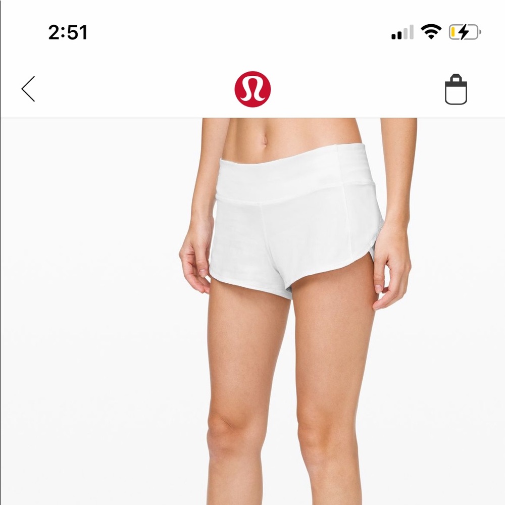 Lululemon speed up short